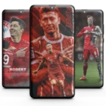 robert lewandowski wallpaper android application logo